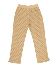 GUESS KIDS ACTIVE Pantaloni felpati 4g aop beige blanco - Pantaloni bambini - 2