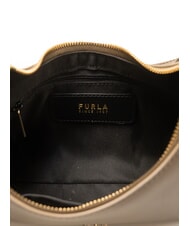 FURLA DIAMANTE Borsa a spalla, in pelle mogano - Borse Donna - 4