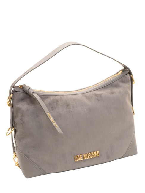 SIGNATURE ZIP Borsa a spalla, regolabile grigio/grigio - Borse Donna
