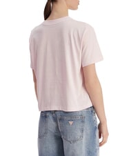 GUESS JEANS SS CN BOXY ICONIC  T-Shirt in cotone summer lilac - T-shirt e Top Donna - 2