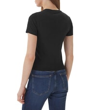 GUESS JEANS I LOVE GJ T-Shirt in cotone jetbla - T-shirt e Top Donna - 2