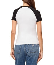 GUESS JEANS RAGLAN T-Shirt in cotone - T-shirt e Top Donna