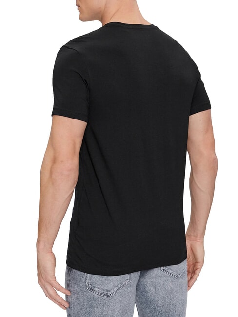CALEB HERO Set da 2 T-Shirt jet black w/ frost g - T-shirt Uomo