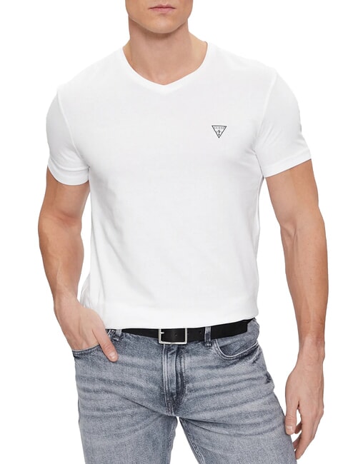 CALEB HERO Set da 2 T-Shirt optic white - T-shirt Uomo