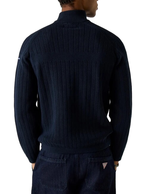 ZIP Maglione in cotone daring ocean - Maglie Uomo