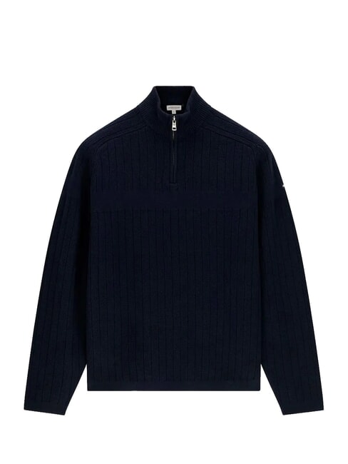 ZIP Maglione in cotone daring ocean - Maglie Uomo