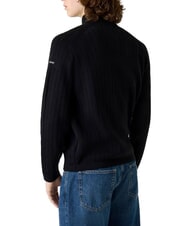 GUESS JEANS ZIP Maglione in cotone jetbla - Maglie Uomo - 2