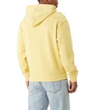 GUESS JEANS BAKER Felpa con cappuccio yellow field - Felpe Uomo - 2