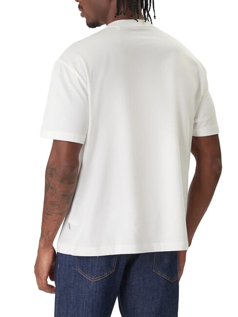 BAKER T-Shirt in cotone alabaster white - T-shirt Uomo