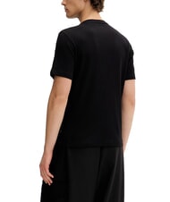 GUESS JEANS RIBBED Maglietta in cotone jetbla - T-shirt Uomo - 2
