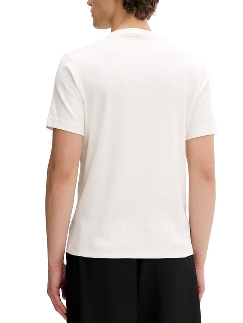 RIBBED Maglietta in cotone alabaster white - T-shirt Uomo