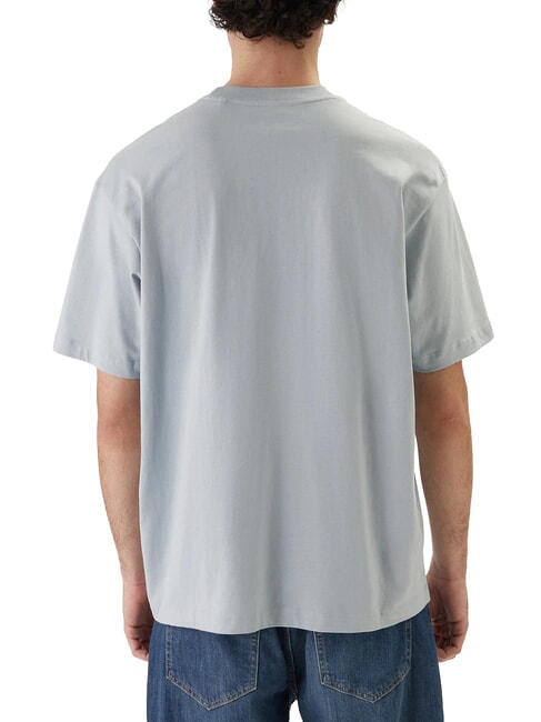 MINI TRIANGLE Maglietta in cotone aura blue - T-shirt Uomo