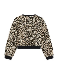 GUESS KID Felpa Bambina in cotone wild leopard - Felpe Bambini - 2