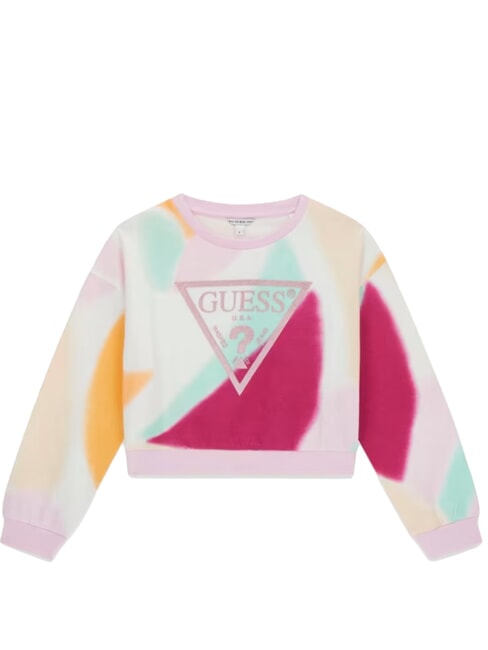 KID Felpa Bambina, in cotone tropical fantasy - Felpe Bambini