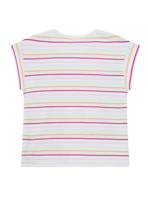 KID Canottiera in cotone fruit juice stripes - T-shirt Bambino