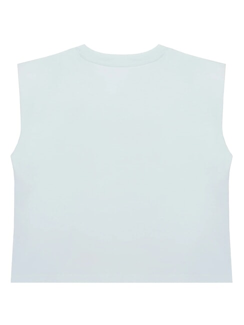 KID Canotta in cotone polar blue - T-shirt Bambino