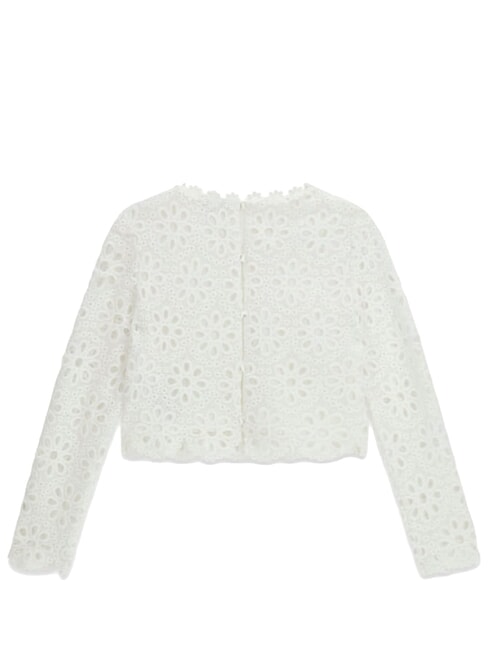 KID  Camicia di pizzo purwhite - Camicie Bambino