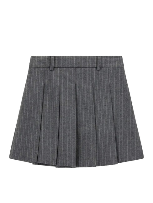 KID  Gonna grey melange pinstri - Gonne bambine