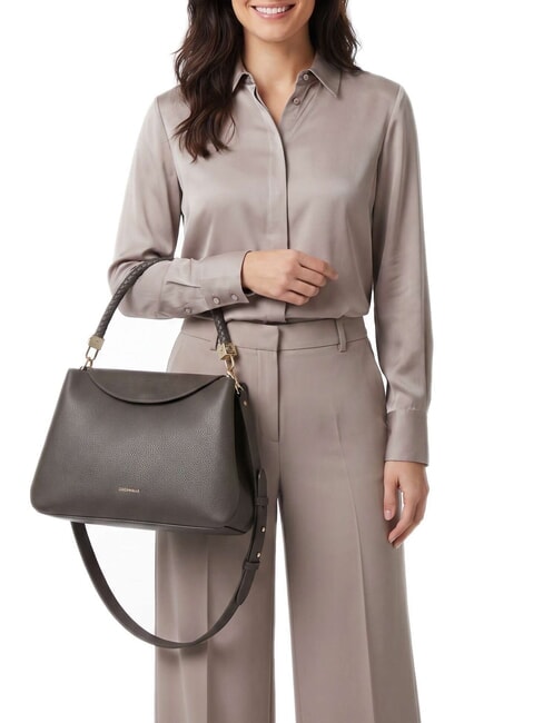TIGGY Borsa a spalla, con tracolla fango - Borse Donna