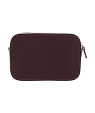 COCCINELLE TEBE Borsa a tracolla in pelle martellata berry - Borse Donna - 3