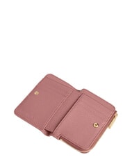 COCCINELLE METALLIC SOFT Portafoglio piccolo in pelle winter rose - Portafogli Donna - 2