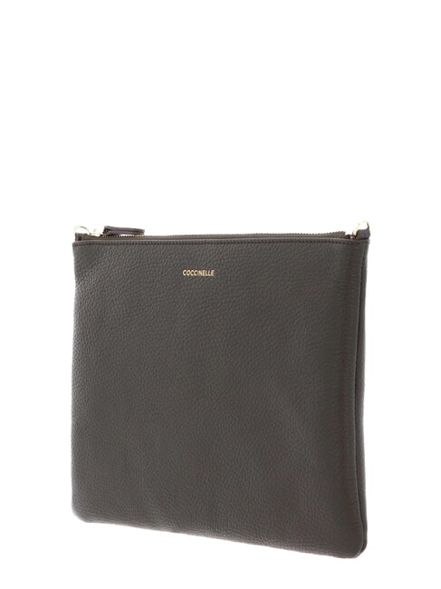 BEST CROSSBODY Bustina in pelle berry - Borse Donna