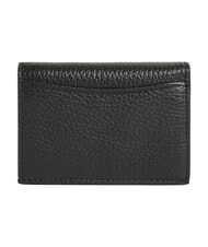 COCCINELLE METALLIC SOFT Portafoglio compatto in pelle Nero - Portafogli Donna - 3