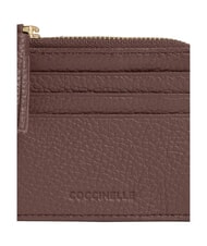 COCCINELLE TASSEL Porta tessere compatto berry - Portafogli Donna - 4