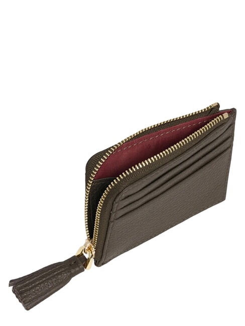 TASSEL Porta tessere compatto fango - Portafogli Donna