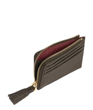 COCCINELLE TASSEL Porta tessere compatto fango - Portafogli Donna - 2