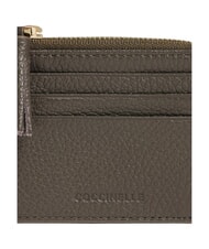 COCCINELLE TASSEL Porta tessere compatto fango - Portafogli Donna - 4