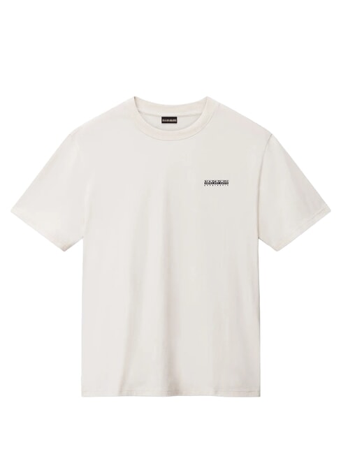 S-SMALL BOX SS T-Shirt in cotone light beige - T-shirt Uomo