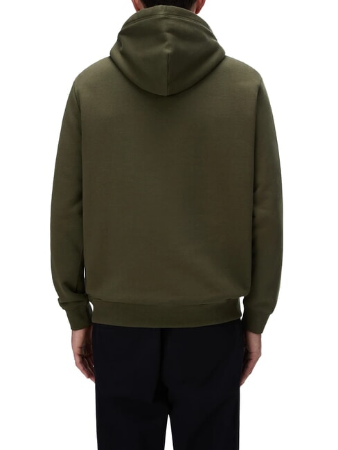 B-BOX LOGO H WI Felpa con cappuccio olive - Felpe Uomo