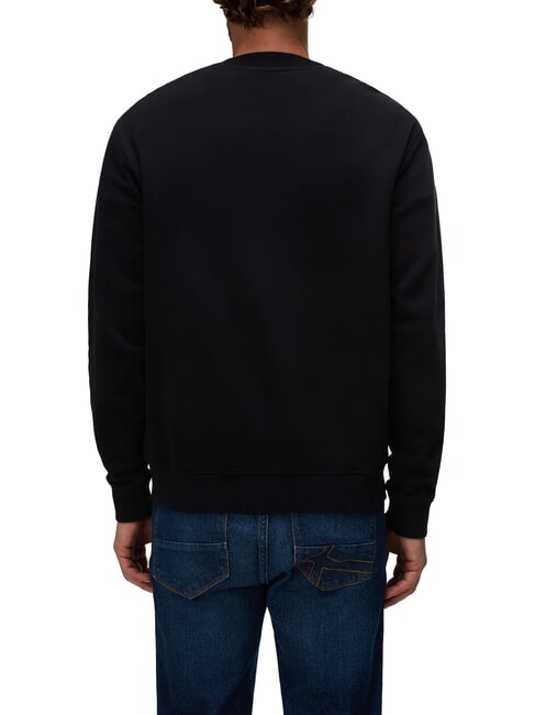 B-SMALL BOX C Felpa in cotone black beauty - Felpe Uomo