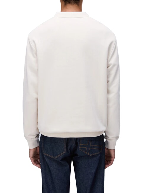 B-SMALL BOX C Felpa in cotone light beige - Felpe Uomo