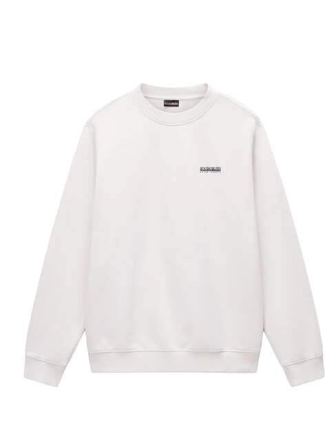 B-SMALL BOX C Felpa in cotone light beige - Felpe Uomo