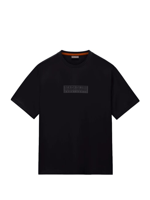 S-BOX LOGO SS 1 T-Shirt in cotone black beauty - T-shirt Uomo