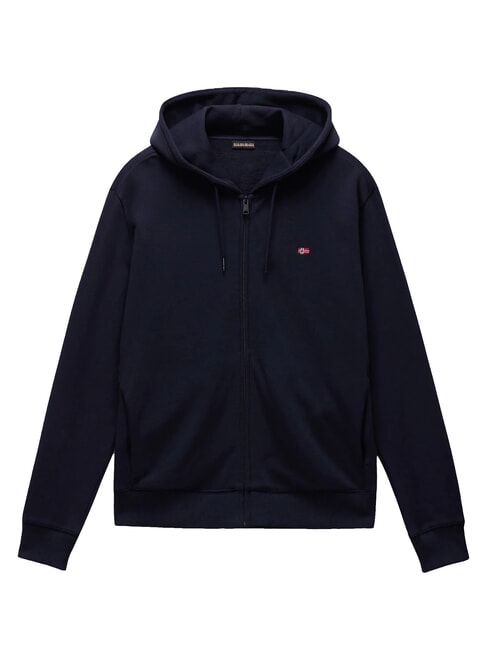 BALIS Felpa full zip blu marine - Felpe Uomo