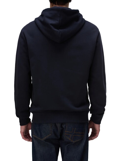 BALIS Felpa full zip blu marine - Felpe Uomo