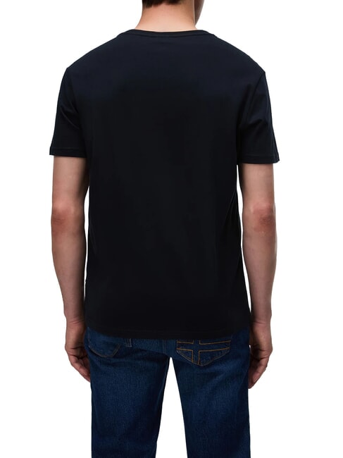 SALIS T-Shirt in cotone black 041 - T-shirt Uomo