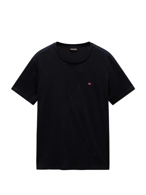 SALIS T-Shirt in cotone black 041 - T-shirt Uomo
