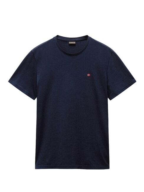 SALIS T-Shirt in cotone blu marine - T-shirt Uomo