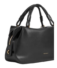 COCCINELLE LIZZIE Borsa a mano con tracolla, in pelle Nero - Borse Donna - 3