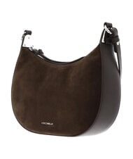 COCCINELLE FUJIKO SUEDE BI Borsa a tracolla in pelle scamosciata fango - Borse Donna - 2
