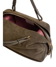 COCCINELLE LIZZIE SUED.BIM Borsa a mano con tracolla, in pelle fango - Borse Donna - 5
