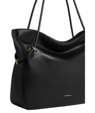 COCCINELLE LIZZIE Borsa shopping a spalla, in pelle Nero - Borse Donna - 4