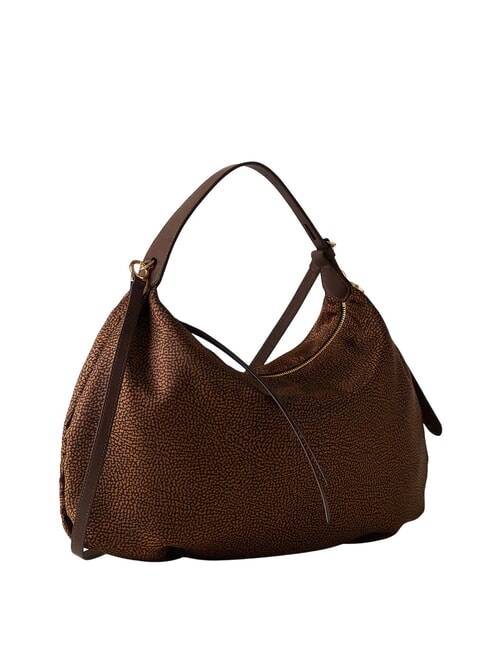PRIVE L Borsa a spalla, con tracolla castagno - Borse Donna