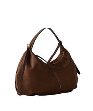 BORBONESE PRIVE L Borsa a spalla, con tracolla castagno - Borse Donna - 3