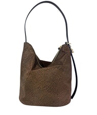 BORBONESE PRIVE Vertical Bag a spalla castagno - Borse Donna - 3