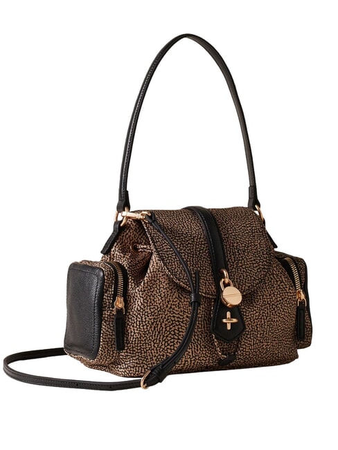 POCHE Borsa a spalla, con tracolla OP/NATURALE/NERO - Borse Donna